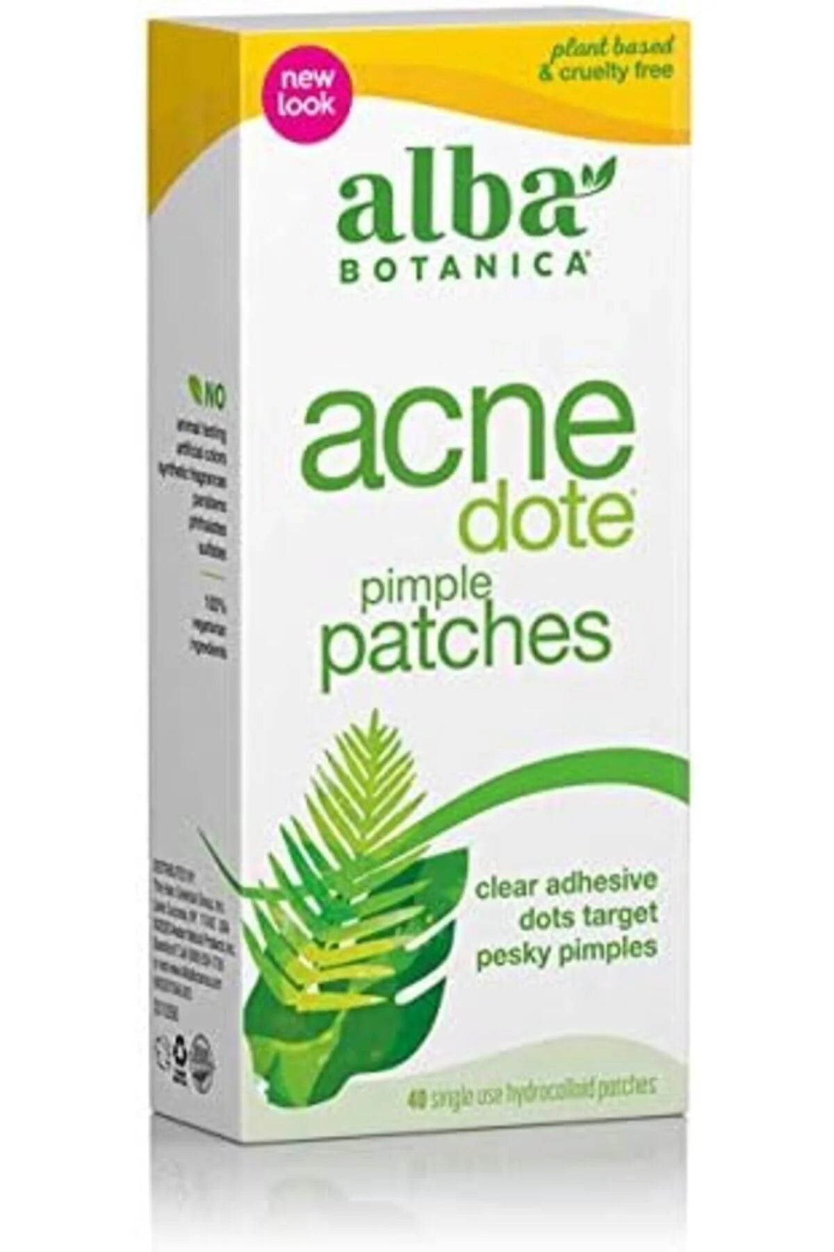 Acnedote Pimple Patches for Face - Hydrocolloid Skincare Patches - 40 Count