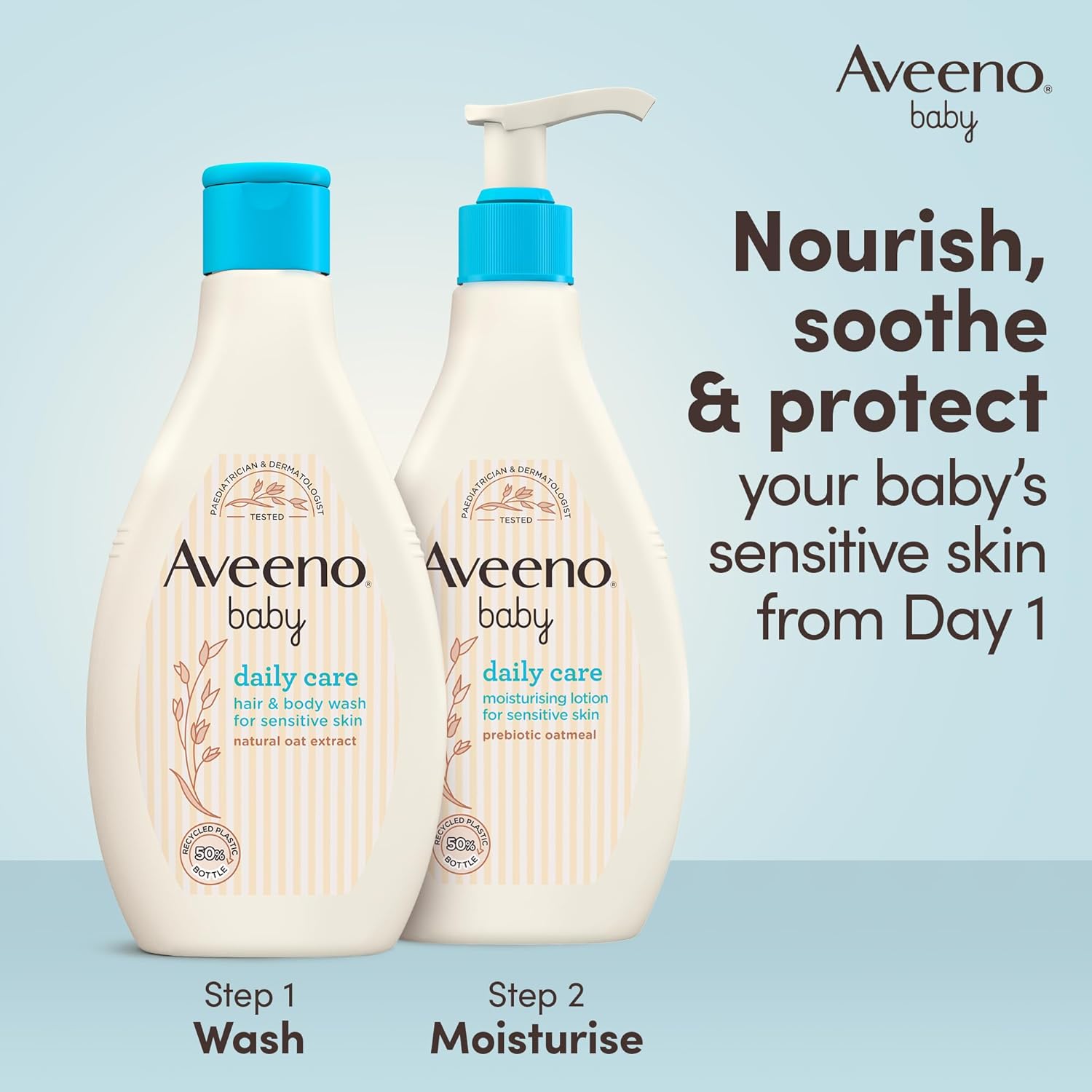 Aveeno Baby Hair & Body Wash 250 Ml