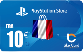 متجر PSN فرنسا 10 يورو
