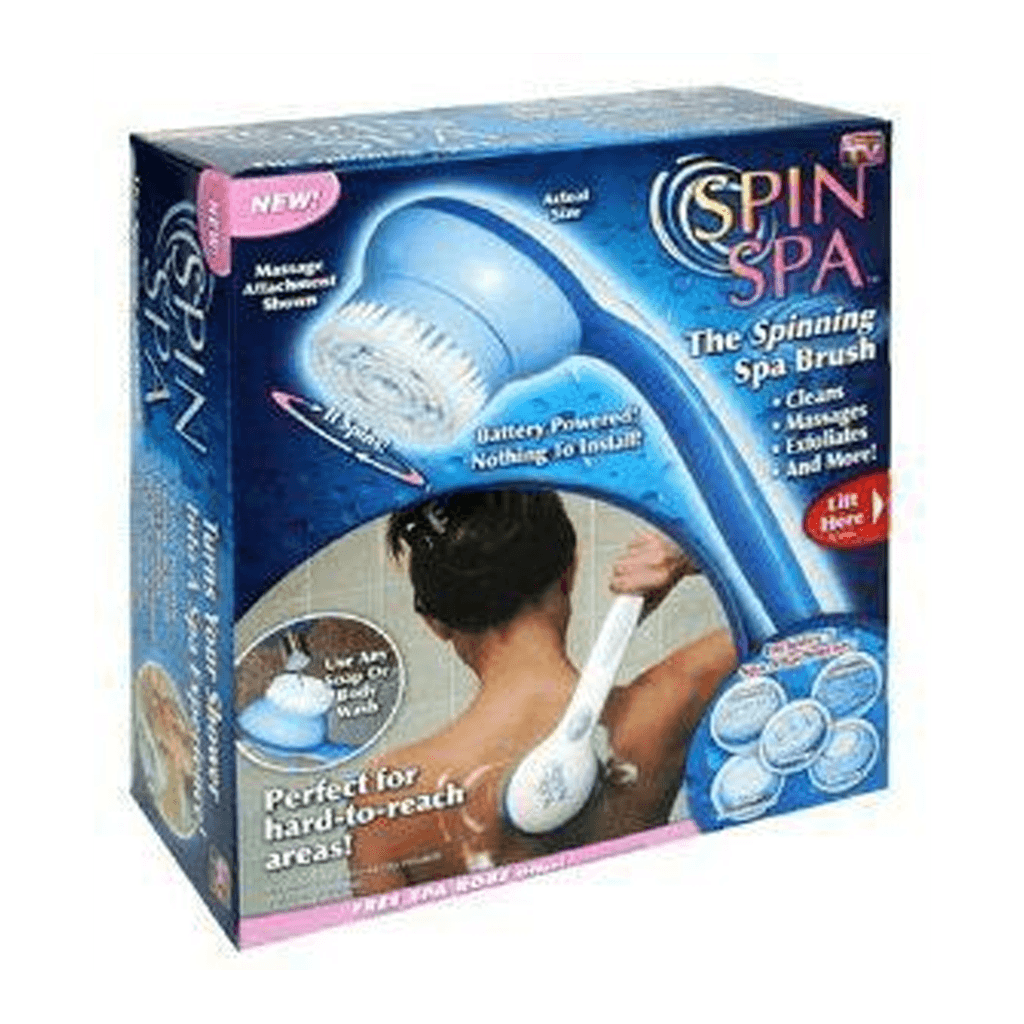 Spin spa brush