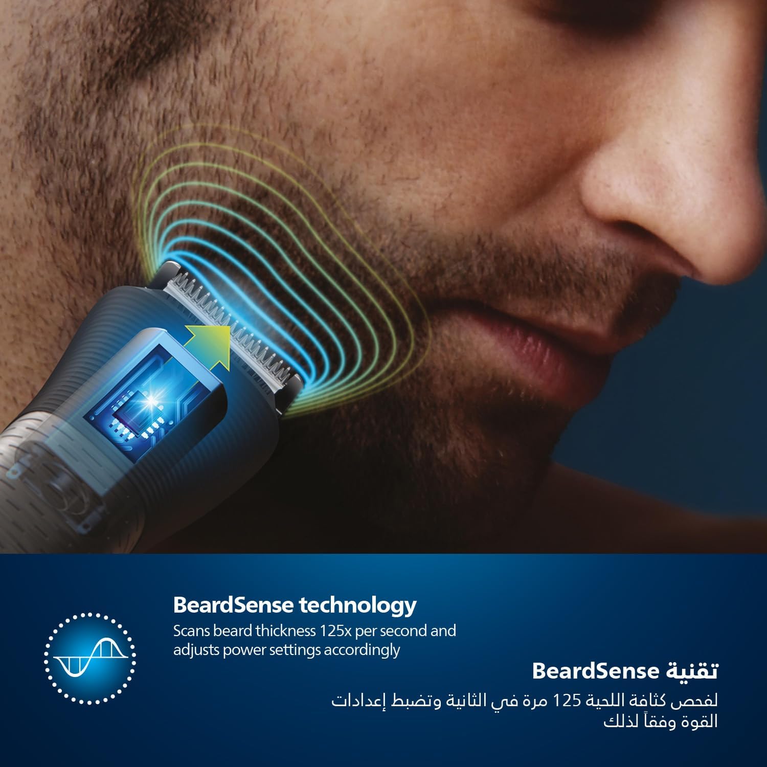 All-in-One Trimmer MG7920/15 13-in-1 Face, Hair And Body Grooming Nose And Ear 120min Cordless, Showerproof Black