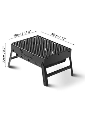 Portable Folding Charcoal BBQ Barbecue Camping Grill Travel Picnic Outdoor
