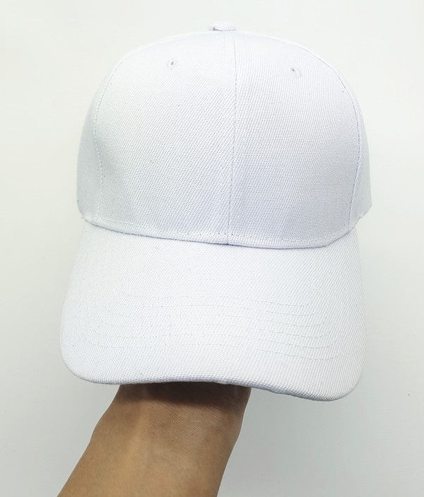 Classic Baseball Cap, Adjustable Hat for Men and Women