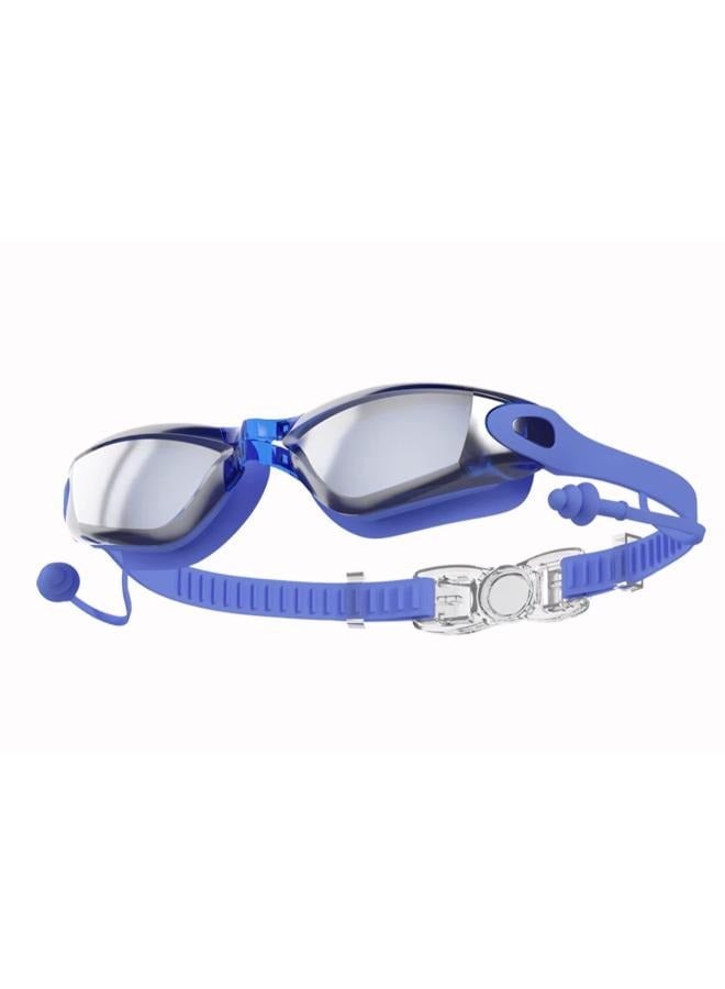 Adult Waterproof Anti-fog Glasses PC Swimming Goggles