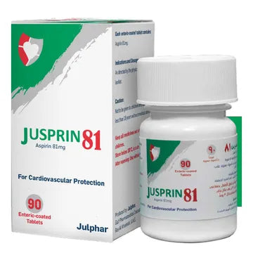 Jusprin 81 Mg Tab 90S