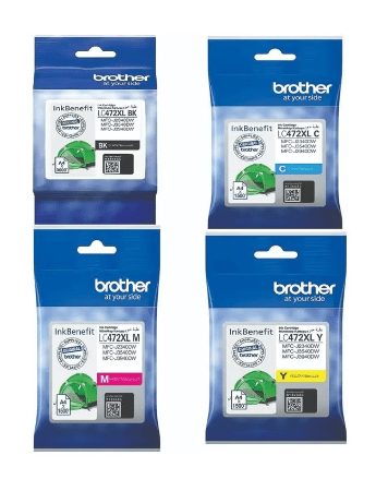 High Capacity 4-Color Ink Cartridge Set For Brother MFC-J2340DW & J3940DW Printer Black, Cyan, Magenta, Yellow