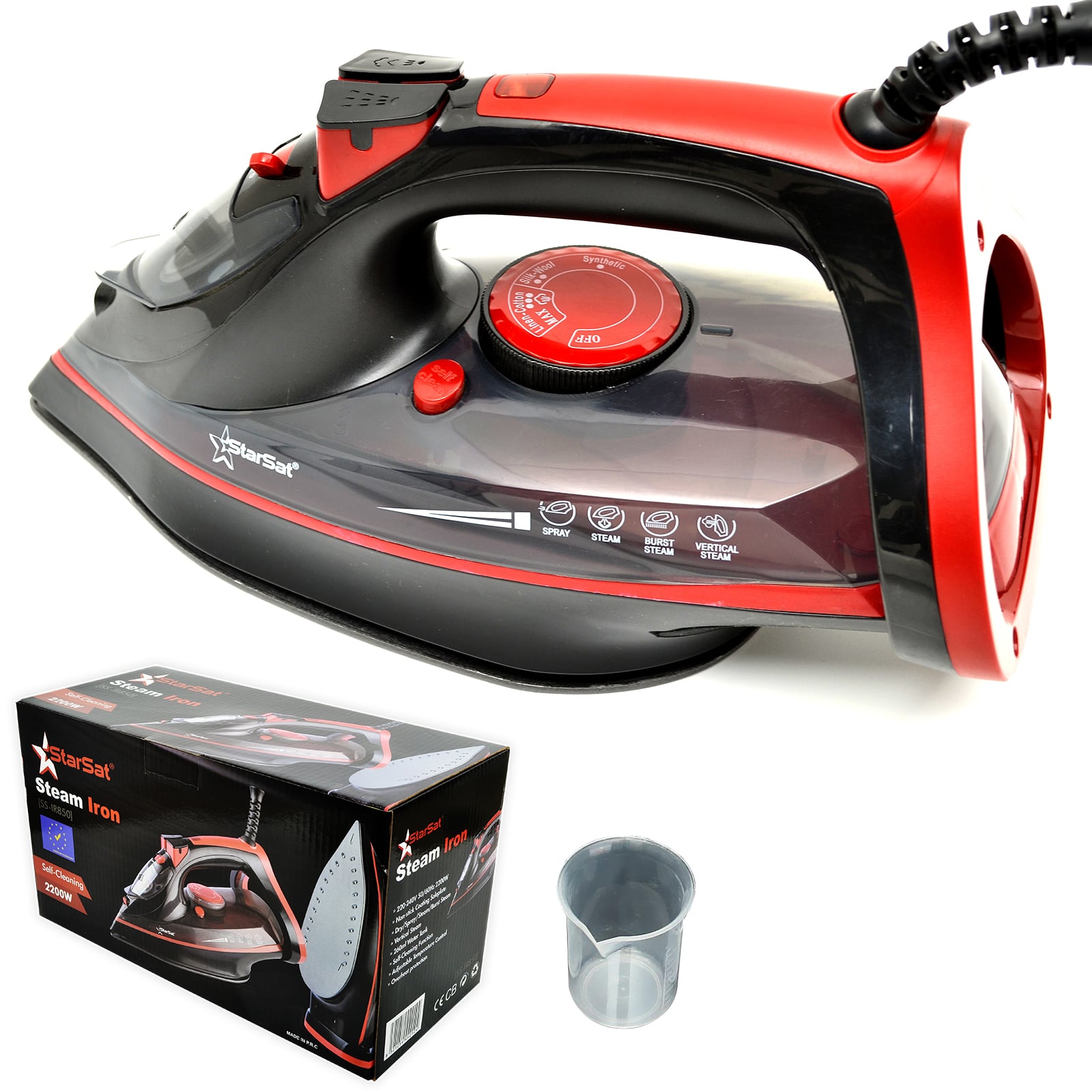 SS-IR850 220-240V 50/660Hz 2200W Non-Stick Coating Soleplate iron