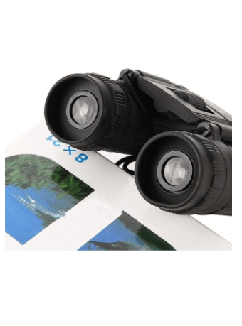 Binoculars Telescope 8X21 HD Sightseeing Mirror for Both Day and Night Mini Pocket Foldable Binoculars