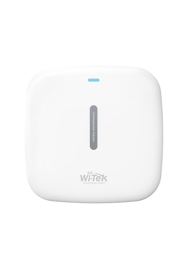 Wi-Tek WI-AP218AX V2 Dual-Band Wi-Fi 6 Indoor Access Point, AX1800 High-Speed Performance, Multi-User MIMO, Long-Range Coverage, Secure & Stable Connection, Ceiling/Wall Mount – White
