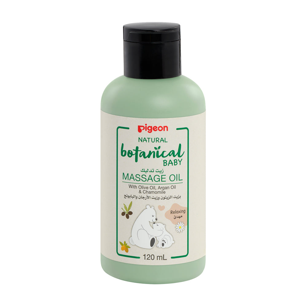 Pigeon Natural Botanical Baby Massage Oil 120Ml