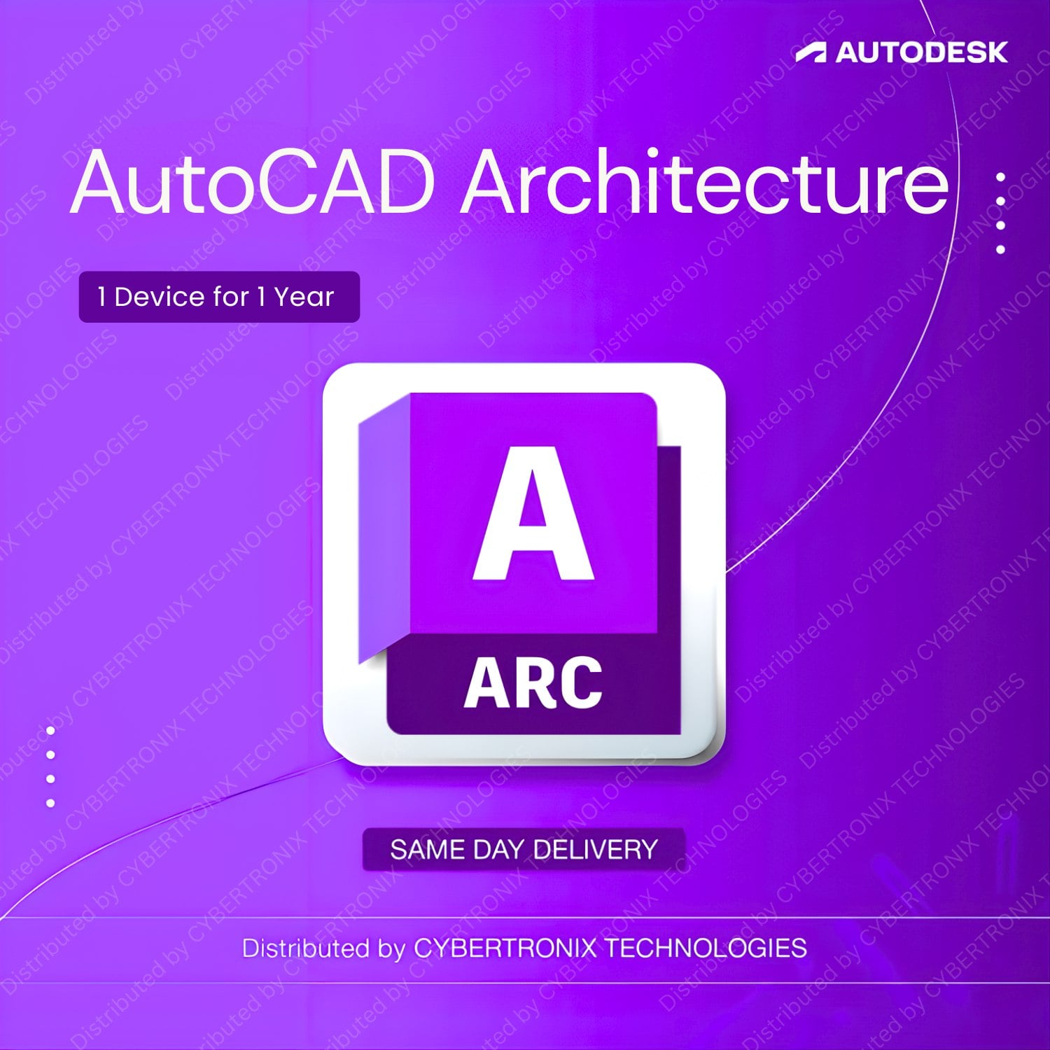 AutoCAD Architecture | 1 Device for 1 Year | Digital License | SAME DAY DELIVERY
