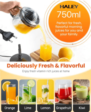Electric Portable 750ml  Citrus Juicer Blender Suitable for Home