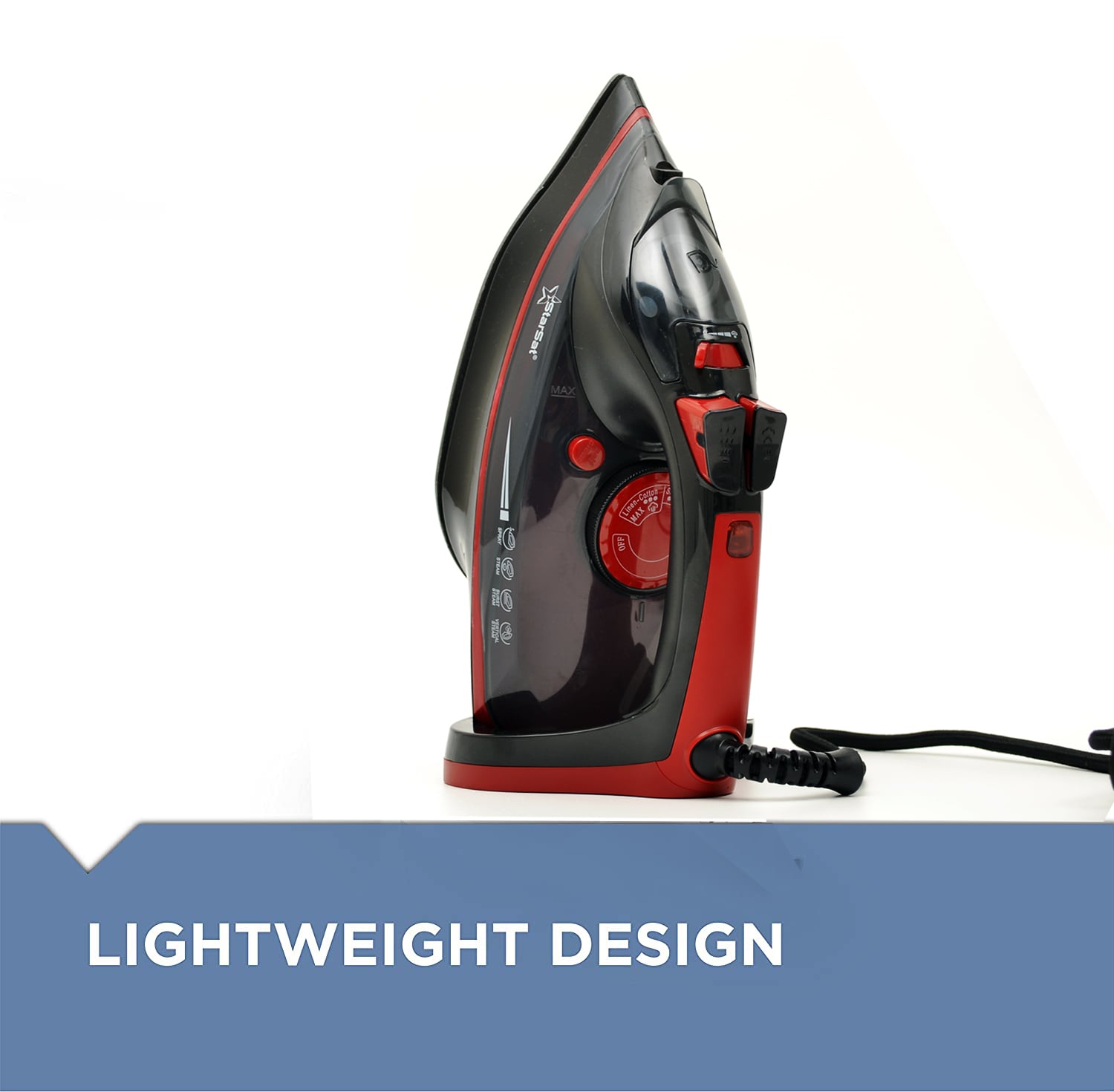 SS-IR850 220-240V 50/660Hz 2200W Non-Stick Coating Soleplate iron