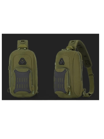Men's New High-end Crossbody Shoulder Bag Outdoor Tactical Multi-function Travel Sports Lure Bag