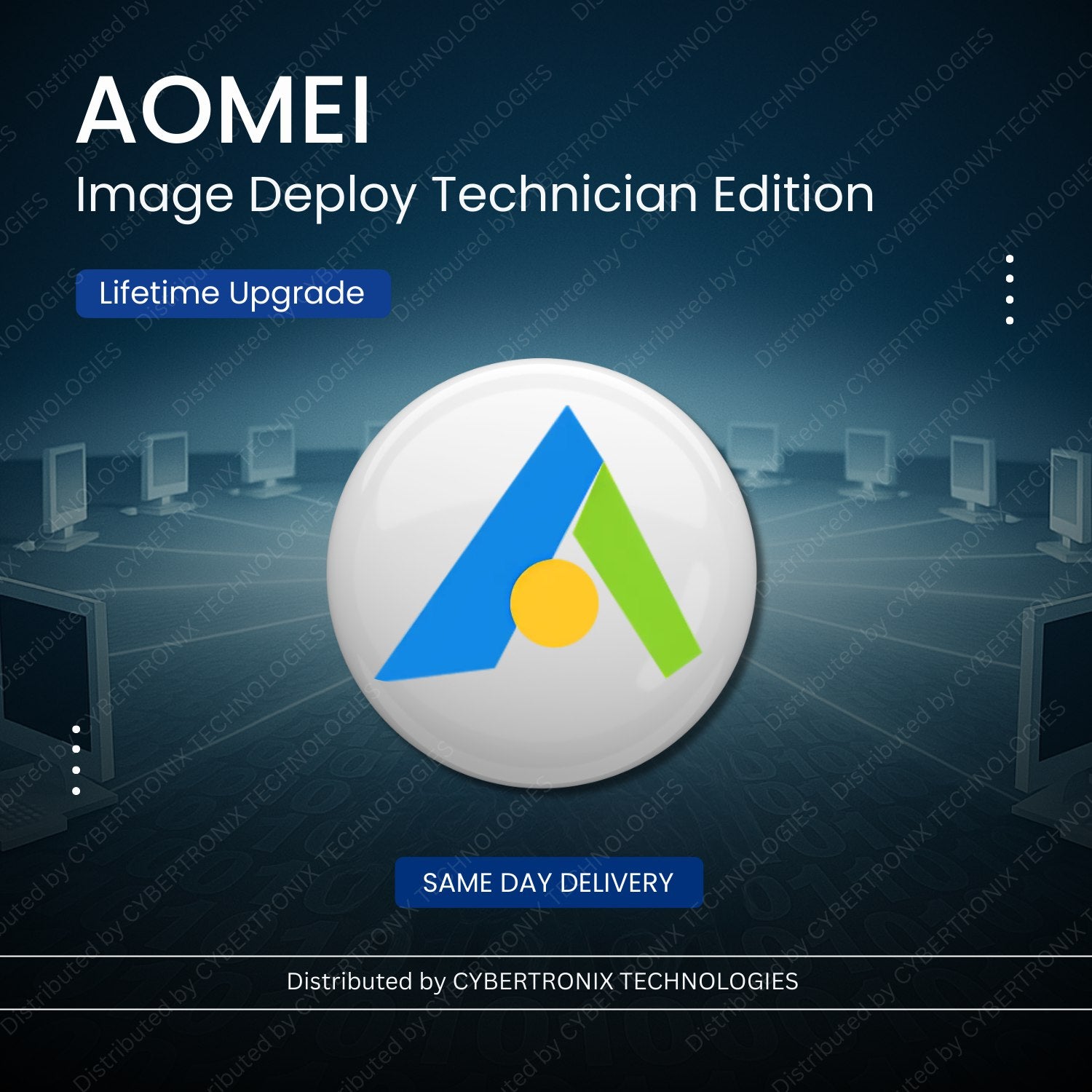 AOMEI Image Deploy Technician Edition AOMEI-AIDT-O313 Lifetime | Lifetime Upgrade | Digital License | SAME DAY DELIVERY
