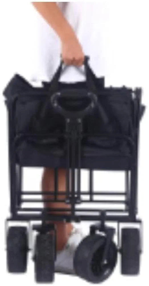 Foldable Wagon Camping Trolley Cart with Large Capacity