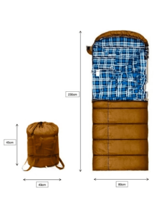 Adventure Premium Sleeping Bag Outdoor Camping Hiking