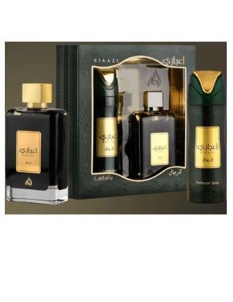 LATTAFA EJAAZI GIFT SET EDP 100ML +  200ML DEODORANT
