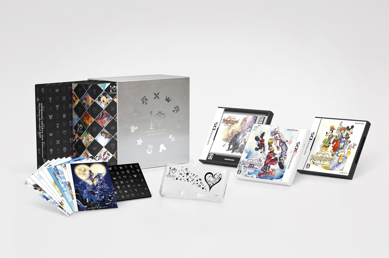 إصدار الذكرى السنوية العاشرة للعبة Kingdom Hearts 3D+Days+Re:coded BOX (إصدار محدود: بطاقة AR متضمنة) - 3DS