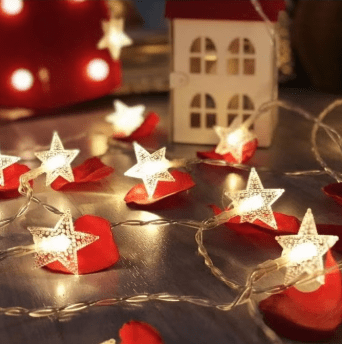 USB LED Star Light For Decoration String Twinkle Garlands 3m