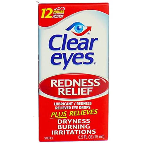 Clear Eyes Redness Relief E/D 15 Ml