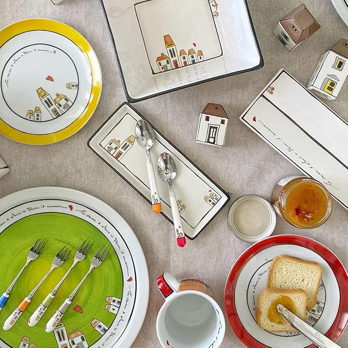 Egan Plate, Porcelain, Ivory, Small
