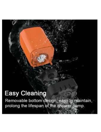 Outdoor Camping Shower Portable Electric Shower Pump Waterproof Outdoor Shower with Digital Display for Camping Hiking Travel