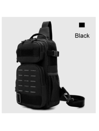Men Outdoor Shoulder Bag Sling Cross body Chest Oxford Travel Tactical Backpack