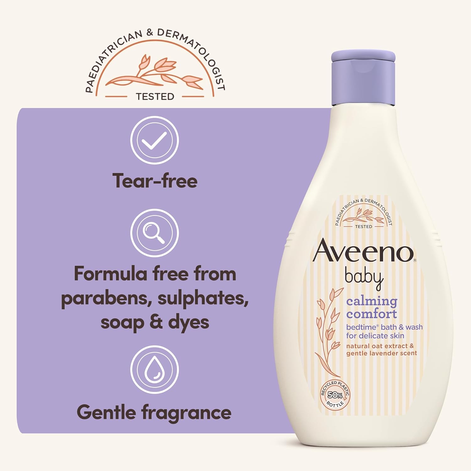 Aveeno Baby Calming Comfort Wash 250 Ml