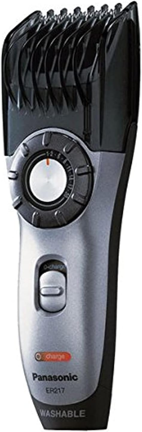 ER-217S Rechargeable Beard & Hair Trimmer Silver/Black
