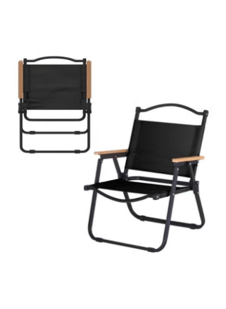 Camping Chair Lightweight Portable Capacity with Armrests for Outdoor Camping Picnic Hiking BS-022