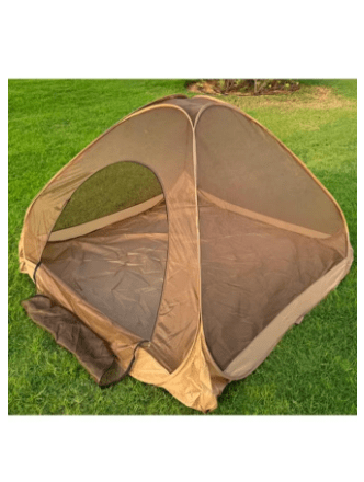 Camping Picnic Tent Outdoor Breathable Encrypted Mesh Mosquito Net Indoor Double Fully Automatic Quick Opening Ventilation Mosquito Net for Fishing Hiking Travel for 2-3 Persons Size: 200*200*135cm