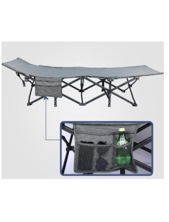 Foldable Bed for Outdoor with Portable Bag Camping Bed Lightweight Sleeping Cots for Camping