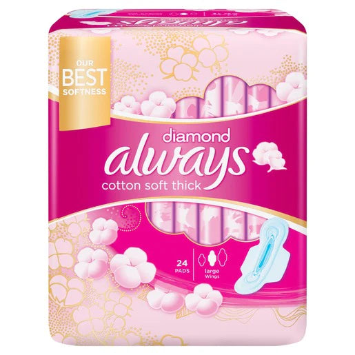 Always Diamond Maxi Thick Large 24S