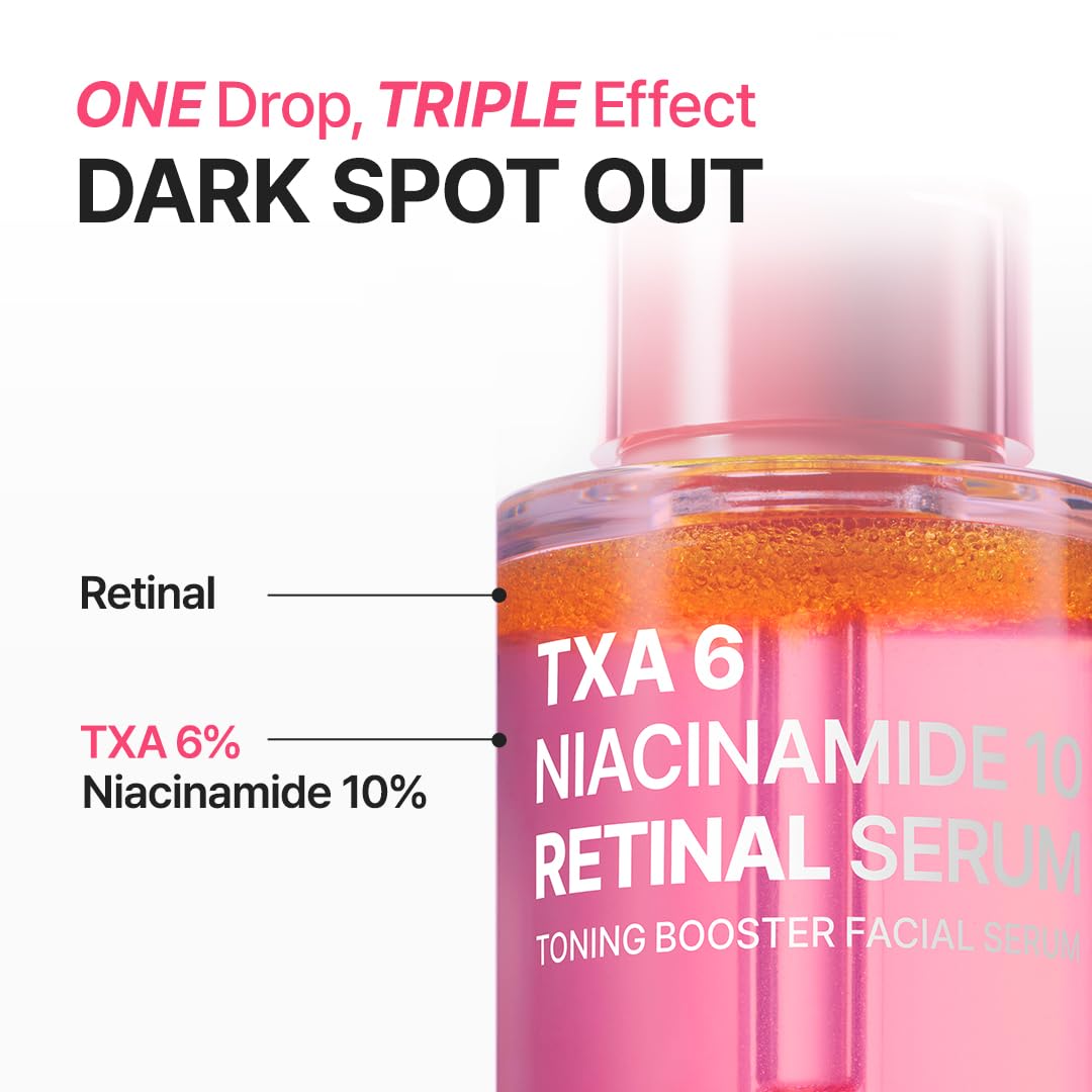 TXA 6% Niacinamide 10 Retinal Facial Serum, 30 ml