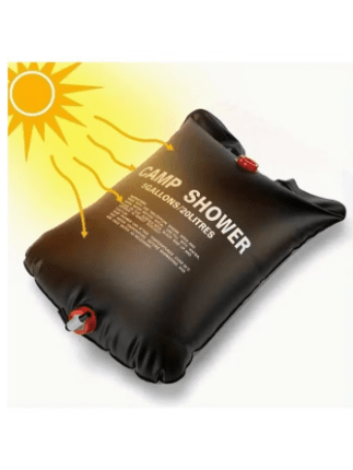 20L Portable Camping Shower Bag with Removable Hose and On-off Switchable Shower Head Perfect For Outdoor Camping and Traveling