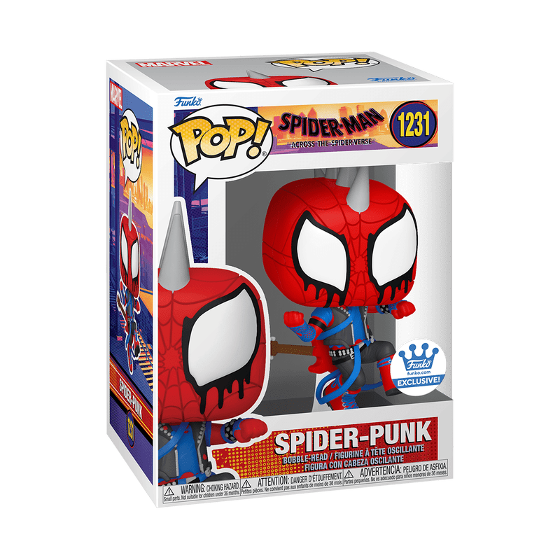 Funko POP! Marvel - Spider Punk Bobble-head Figure #1231