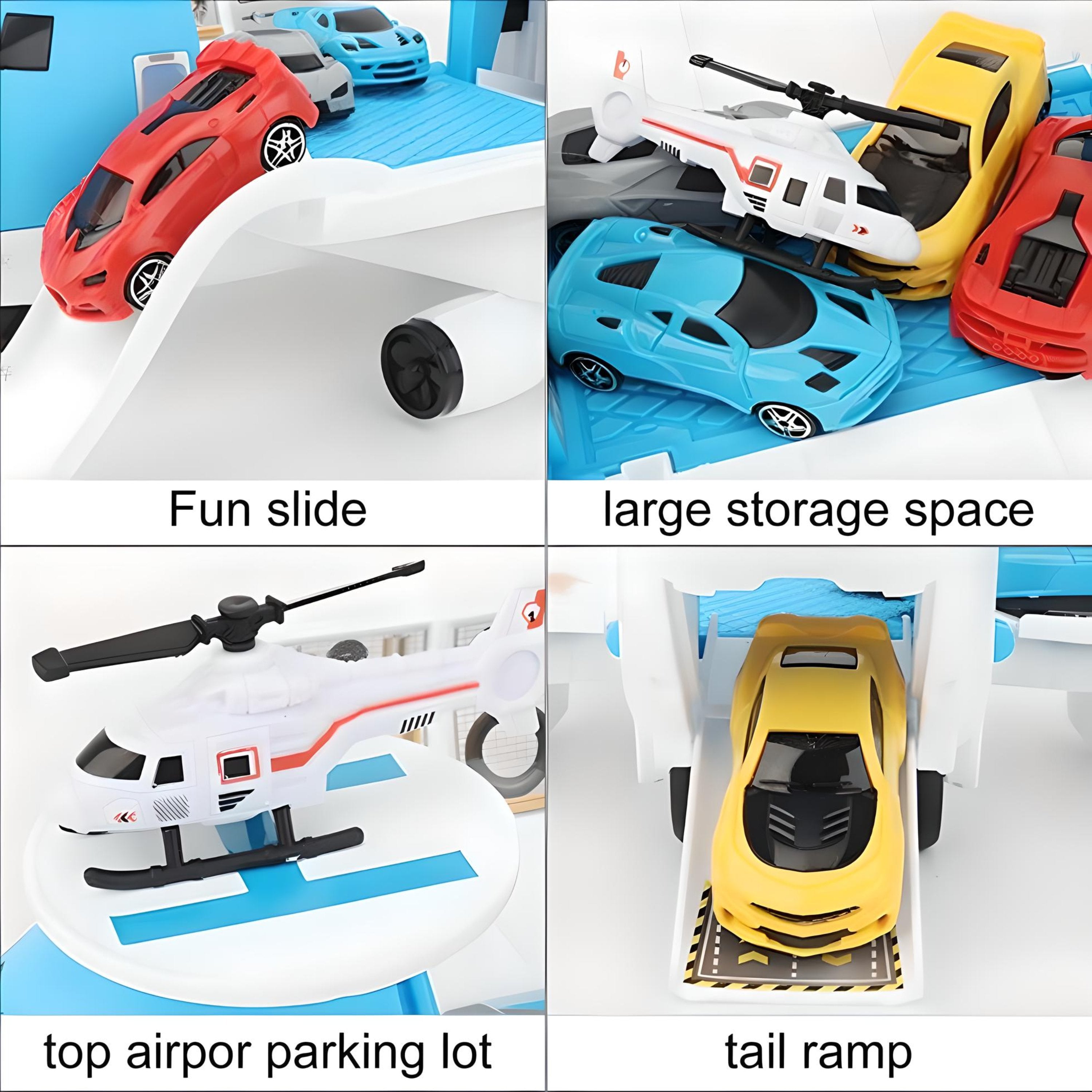 Airplane Cargo Transport Toy - Educational Play Set for Kids
