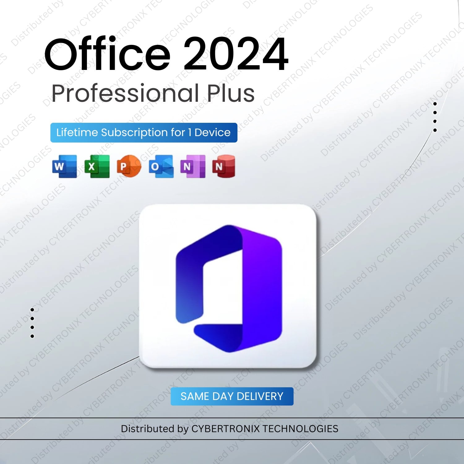 Microsoft Office 2024 Professional Plus – Lifetime Subscription for 1 Device | Windows | Digital License | Same Day Delivery