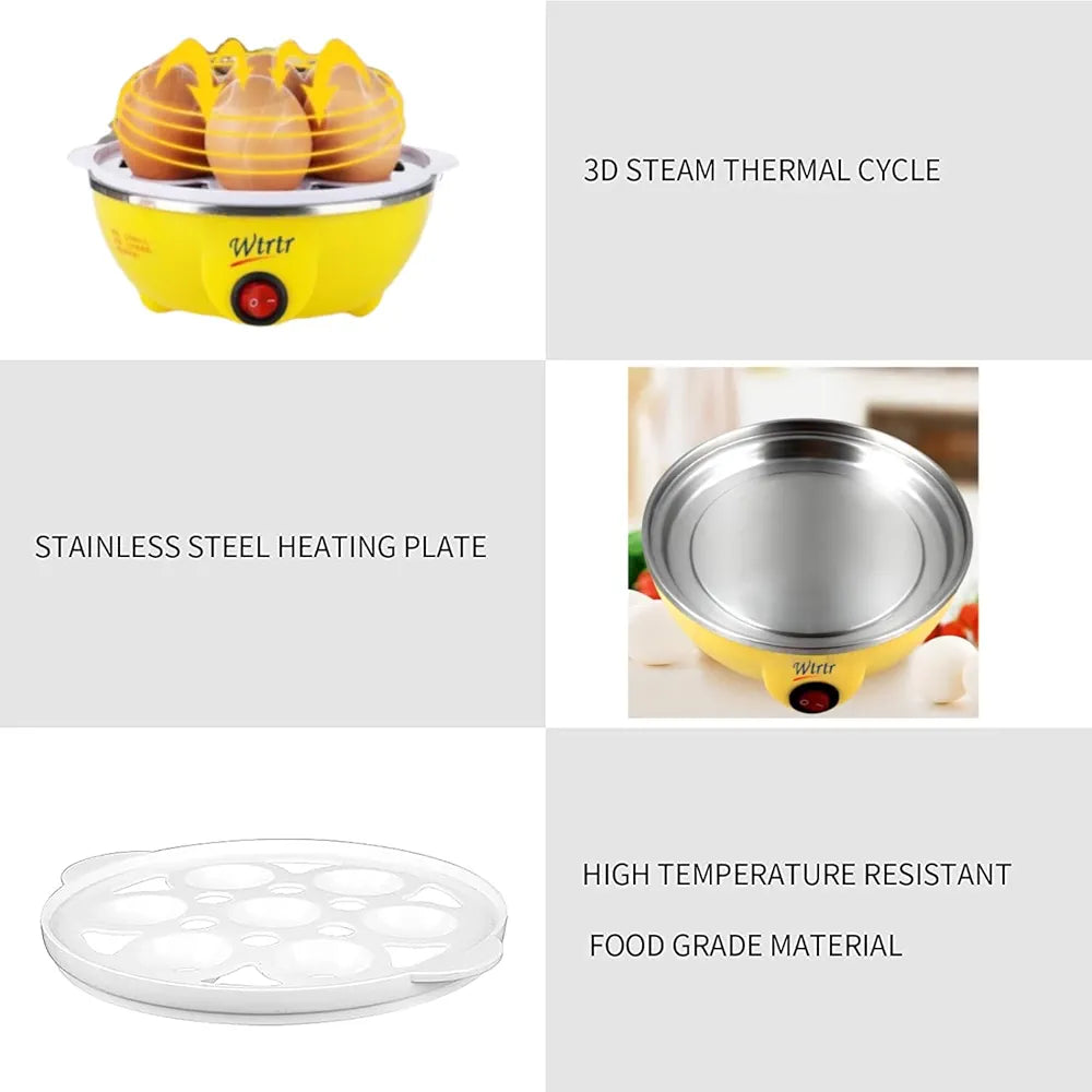 Egg Cooker,Multifunctional Egg Boiler Electric, Egg Steamer Maker,