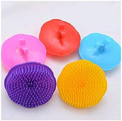 Glance92 Scalp Massage comb for hair styling round brush/pocket comb for men and woman stylish (Multicolor) pack of 3
