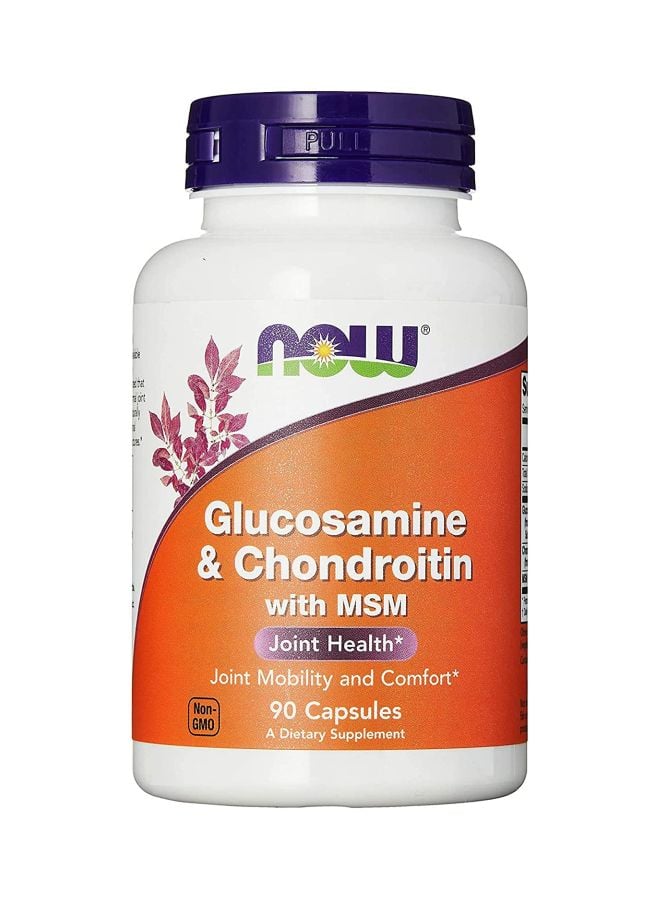 Glucosamine & Chondroitin With Msm 90 Capsules