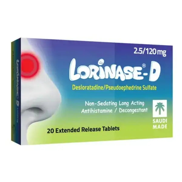 Lorinase-D 2.5/120 Mg Tab 20S