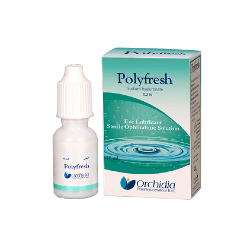 Poly Fresh 2Mg Eye Drops 10 Ml