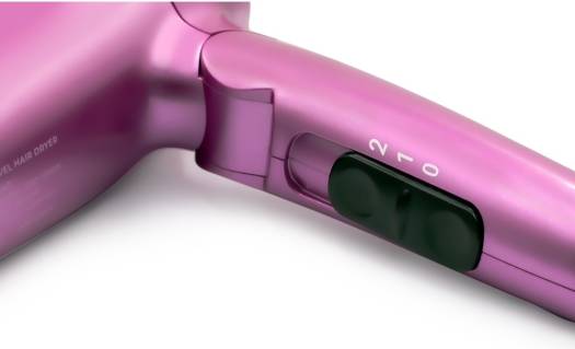 Avion Travel Hair Dryer | Foldable Handle | Narrow Concentrator for Focused Airflow | Quick & Gentle Drying | Easy Handling | 2 Speed Settings,AHD340