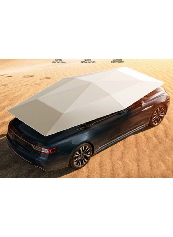 Portable Manual Car Tent Umbrella Sun Shade Roof Cover UV for Outdoor