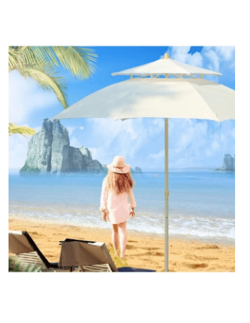 Umbrella Round Garden Parasol for Outdoor Patio Spaces Garden Balcony and Patio Patio Parasol
