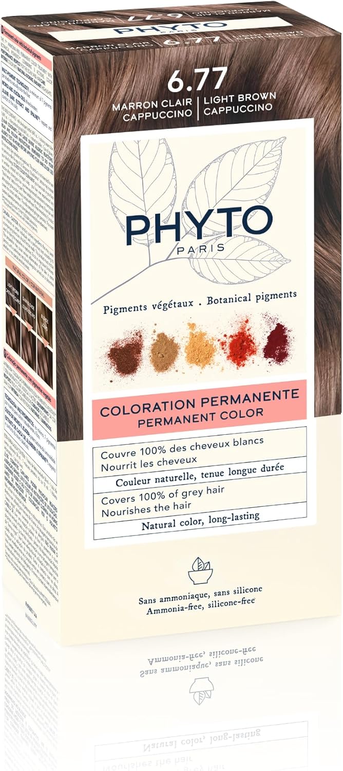 Phyto Phytocolor 6.77Light Brown Cappucino