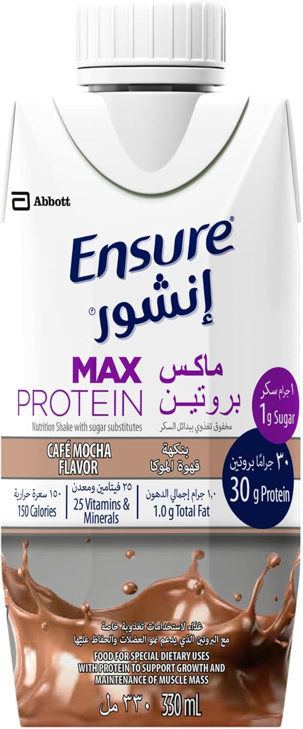 Ensure Max Protein Mocha 330 Ml (Tetra Pack)