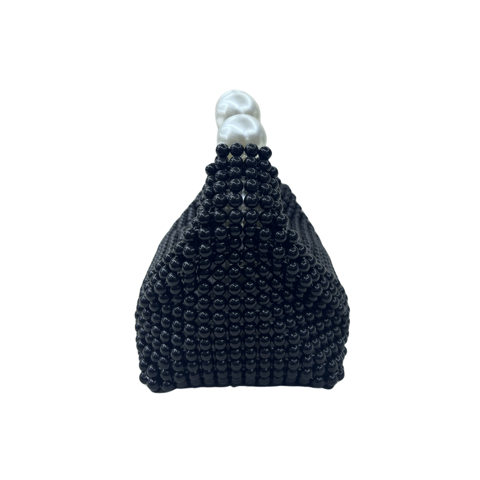 Classy Beaded Pearl Handbag